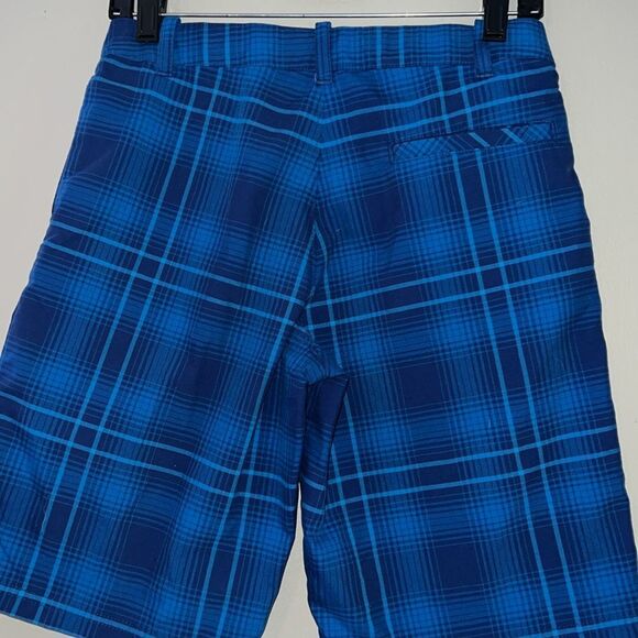 Under Armour youth large loose fit plaid shorts - Picture 6 of 8